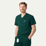 Brian 2-Pocket V-Neck Scrub Top