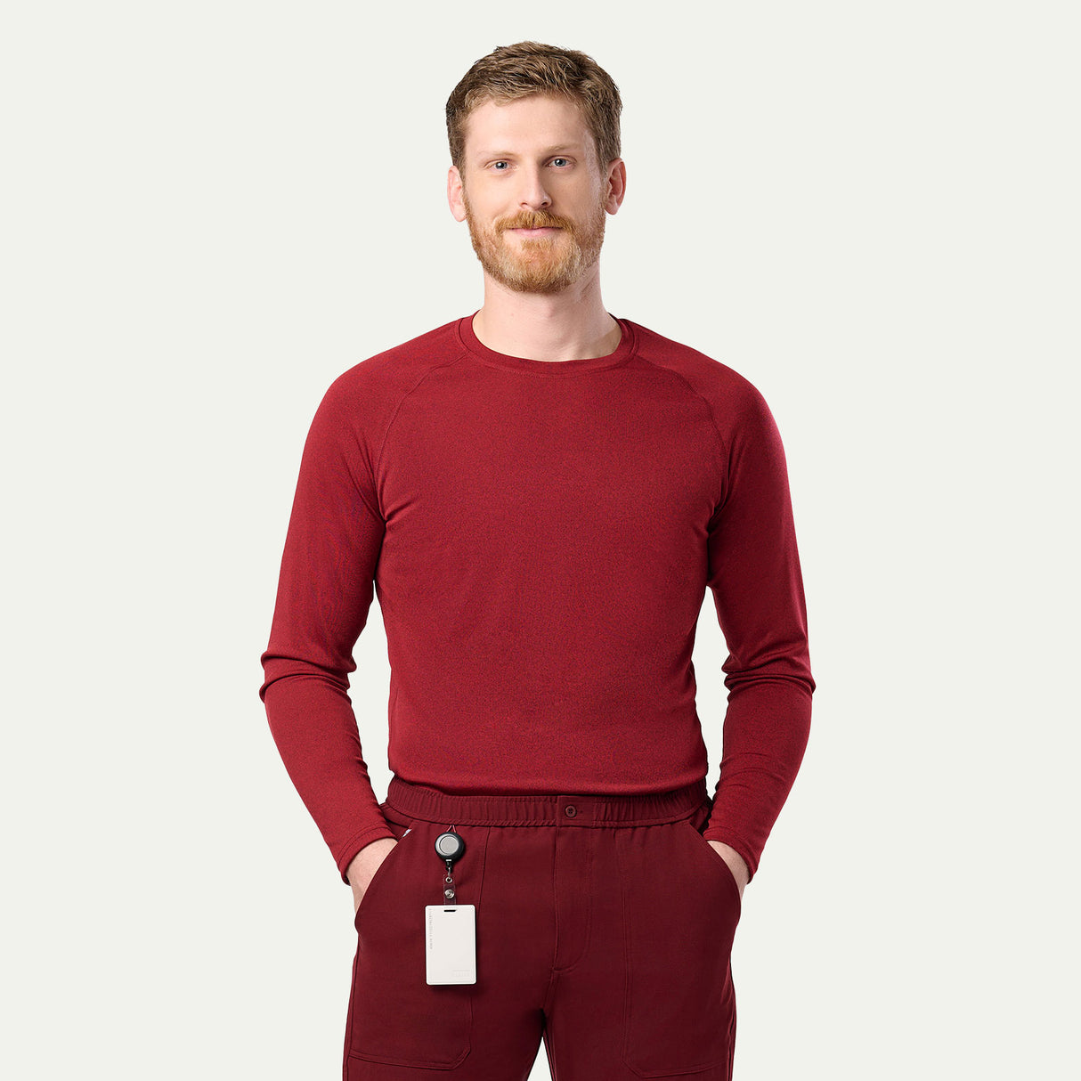 Danny Seamless Long-Sleeve Underscrub Top