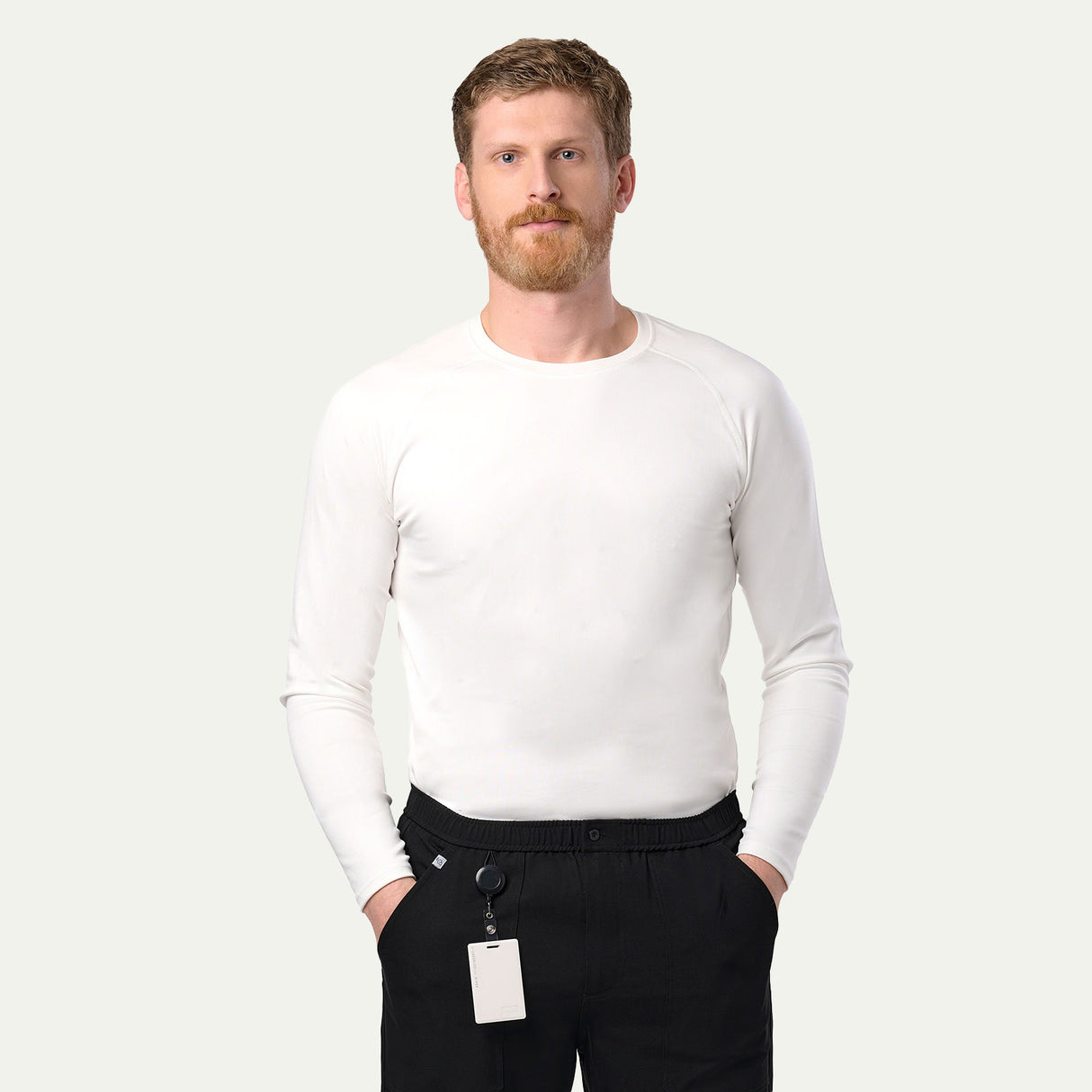 Danny Seamless Long-Sleeve Underscrub Top