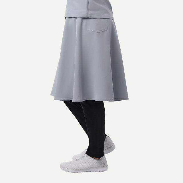 Jean 2 Back Pockets Scrub Skirt