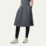 Jennifer 2 Side Pockets Scrub Skirt