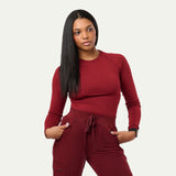 Kiki Seamless Long-Sleeve Underscrub Top