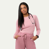 Kiki Seamless Long-Sleeve Underscrub Top