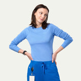 Kiki Seamless Long-Sleeve Underscrub Top