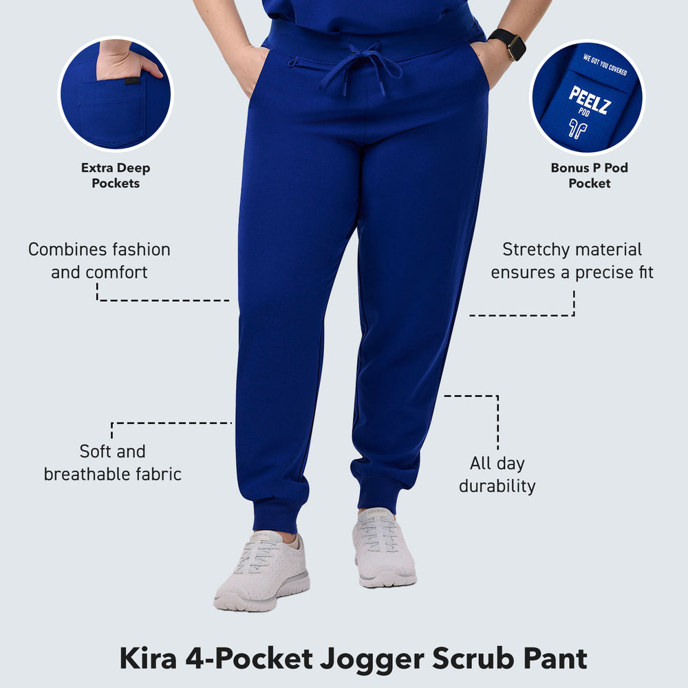 Kira 4-Pocket Jogger Scrub Pant - Tall