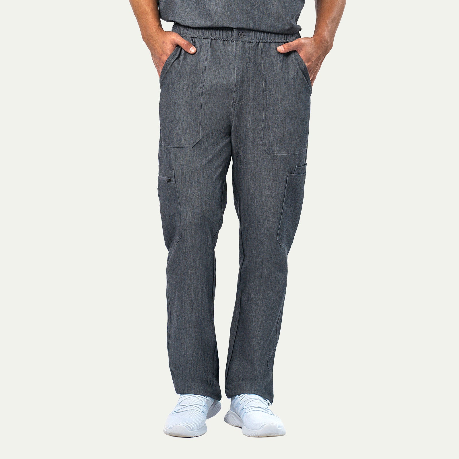 Kyle 9-Pocket Men's Cargo Scrub Pants (Short) | Peelz Scrubs