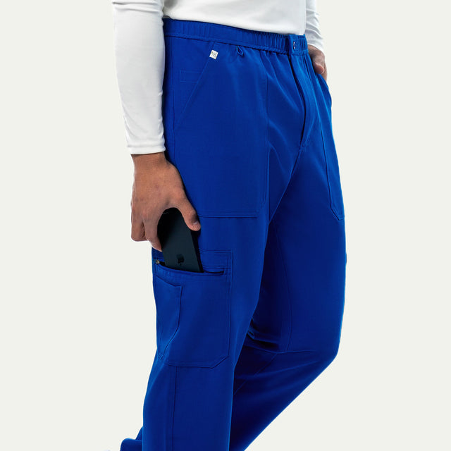 Kyle 9-Pocket Straight Leg Cargo Scrub Pant - Regular