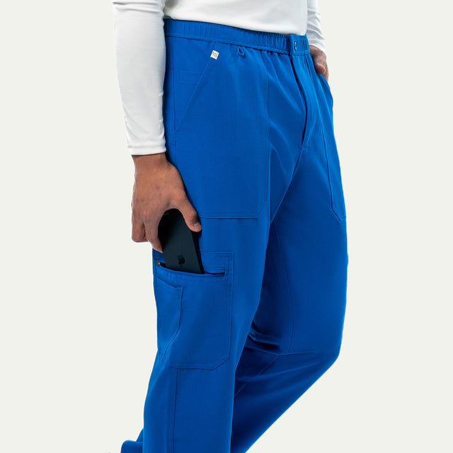 Kyle 9-Pocket Straight Leg Cargo Scrub Pant - Regular