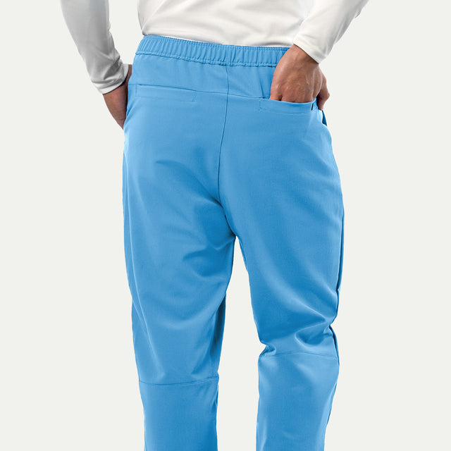 Mike 4-Pocket Jogger Fly Front Scrub Pant - Long