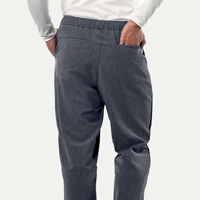 Mike 4-Pocket Jogger Fly Front Scrub Pant - Long