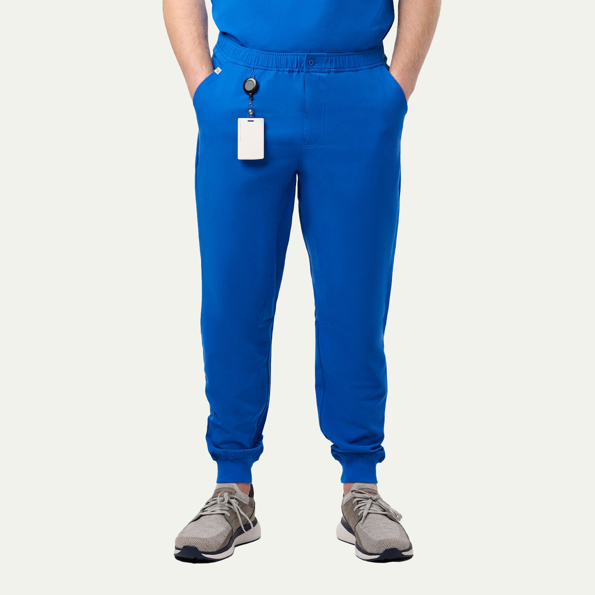 Mike 4-Pocket Jogger Fly Front Scrub Pant - Long