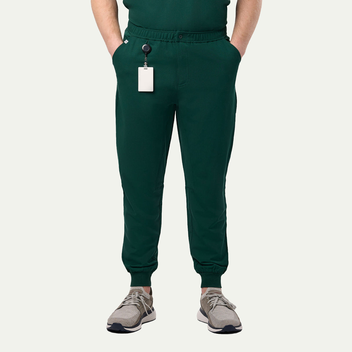 Mike 4-Pocket Jogger Fly Front Scrub Pant - Short