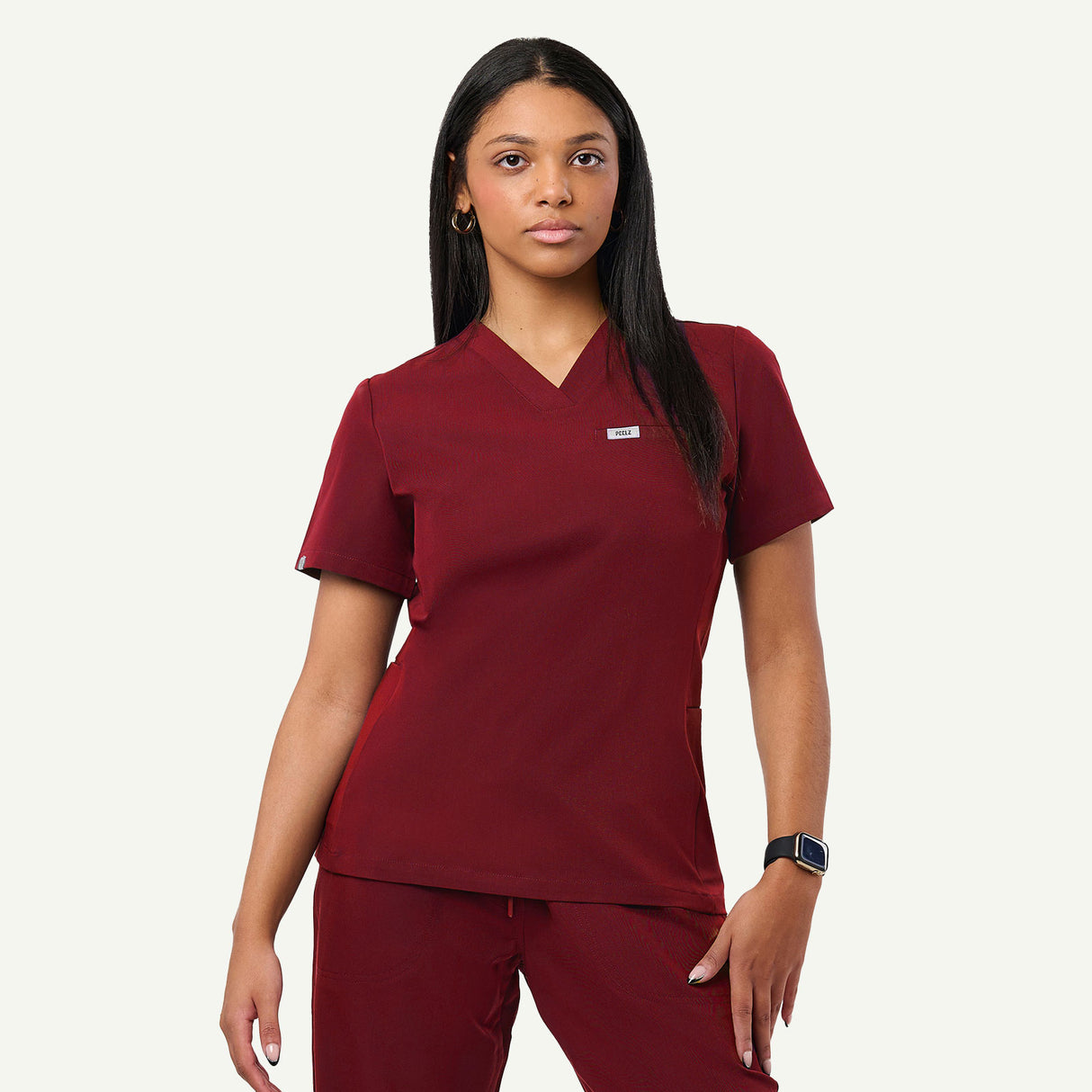 Natalie 4-Pocket V-Neck Scrub Top