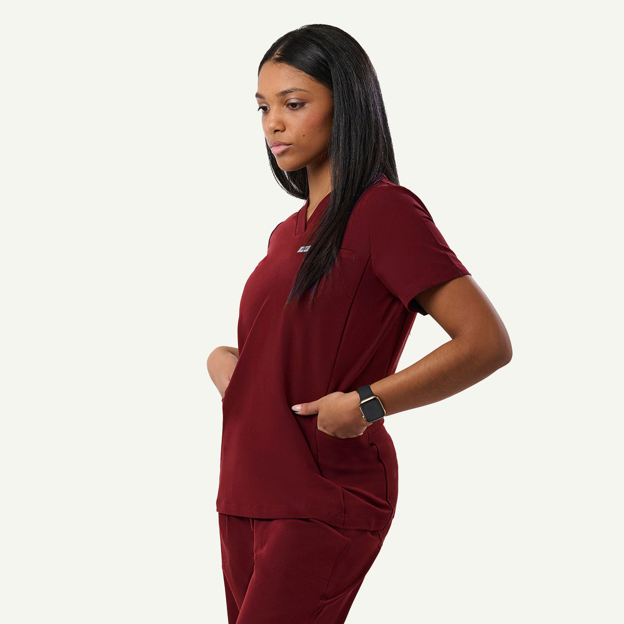 Natalie 4-Pocket V-Neck Scrub Top