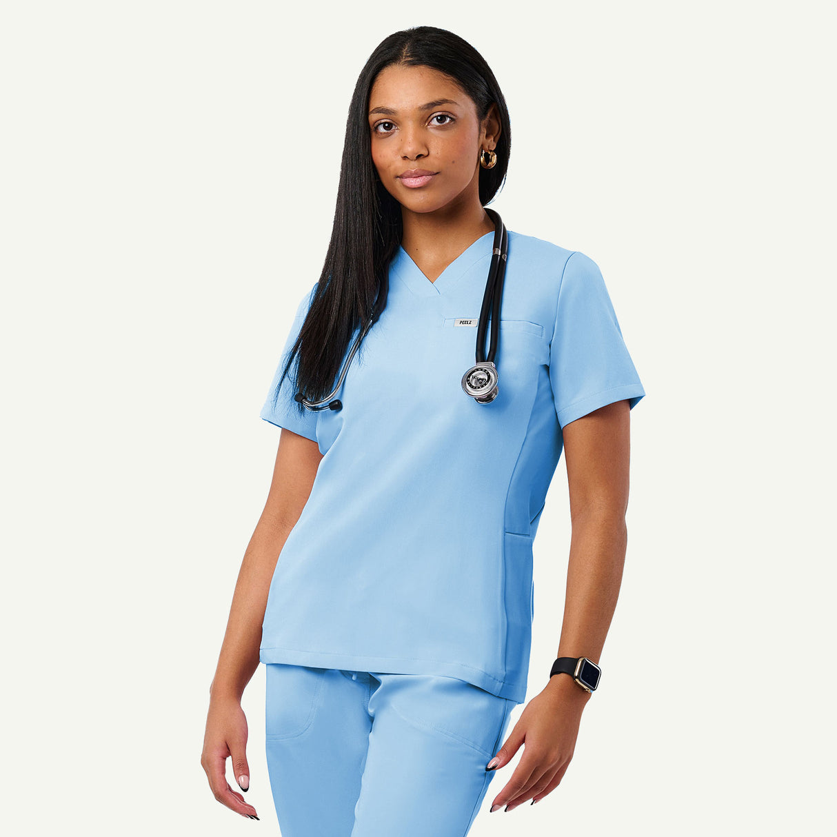 Natalie 4-Pocket V-Neck Scrub Top