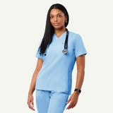 Natalie 4-Pocket V-Neck Scrub Top