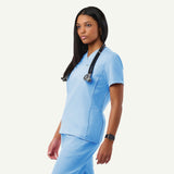 Natalie 4-Pocket V-Neck Scrub Top