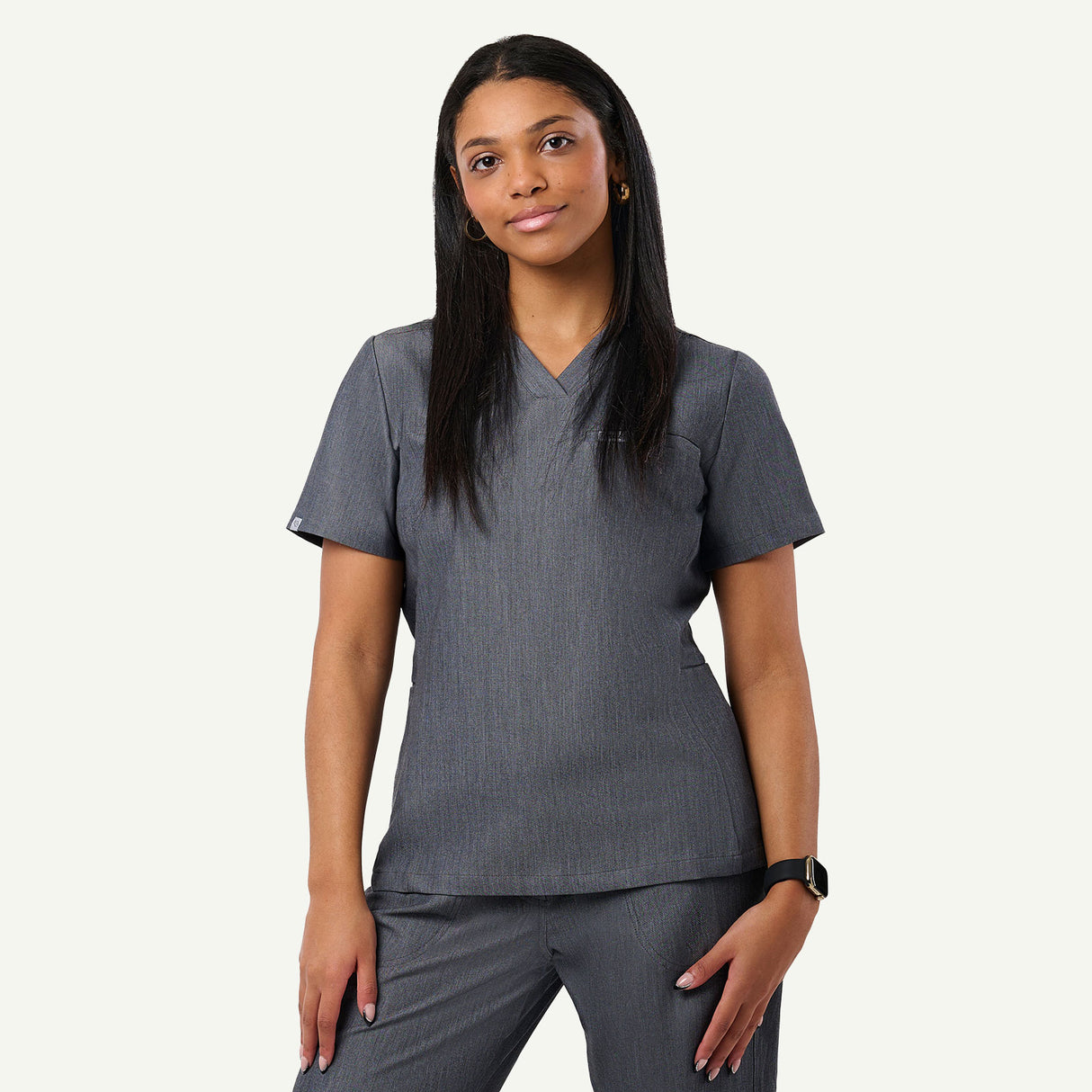 Natalie 4-Pocket V-Neck Scrub Top