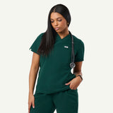 Natalie 4-Pocket V-Neck Scrub Top