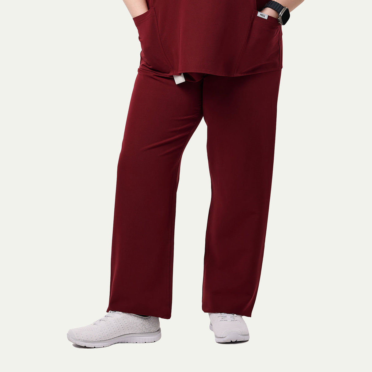 Olivia Straight Leg 2-Pocket Scrub Pant - Petite