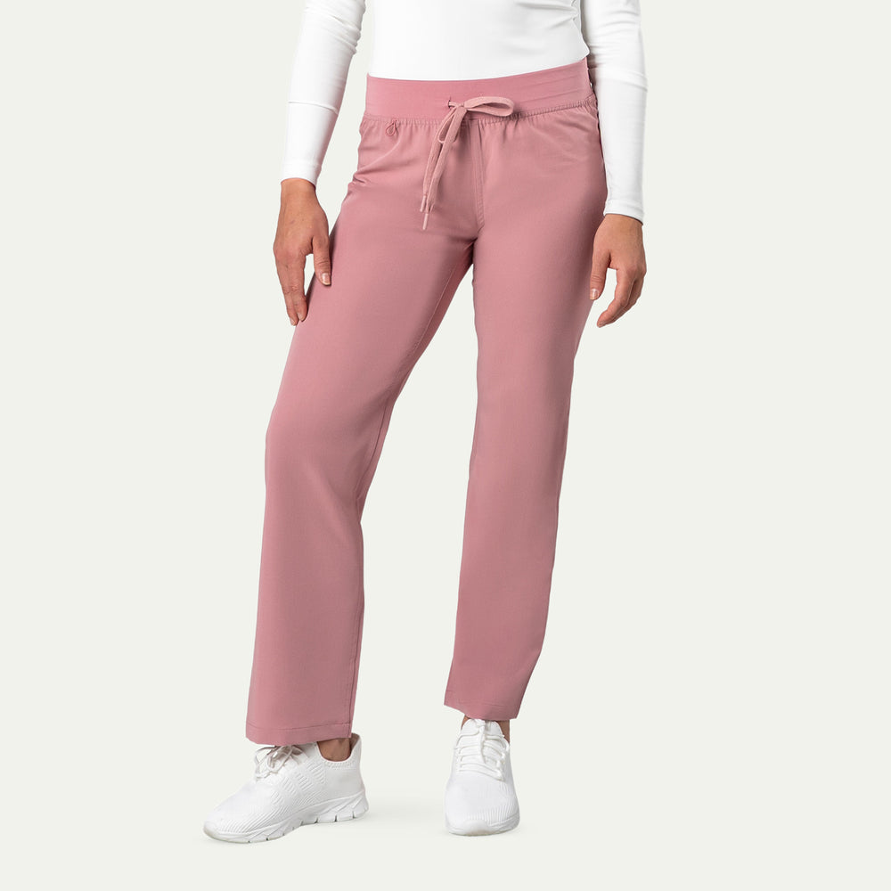 Olivia 2-Pocket Straight Leg Scrub Pant - Regular