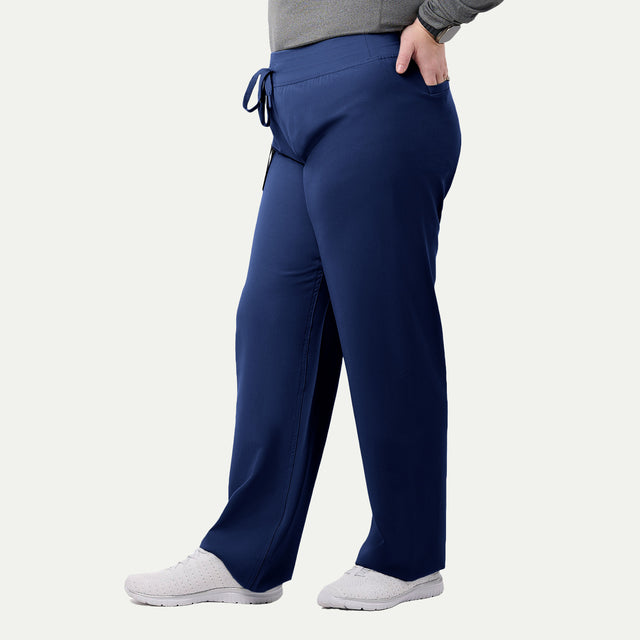 Olivia 2-Pocket Straight Leg Scrub Pant - Regular