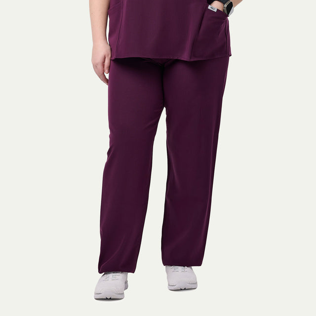 Olivia 2-Pocket Straight Leg Scrub Pant - Regular