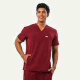 Peter 4-Pocket V-Neck Scrub Top