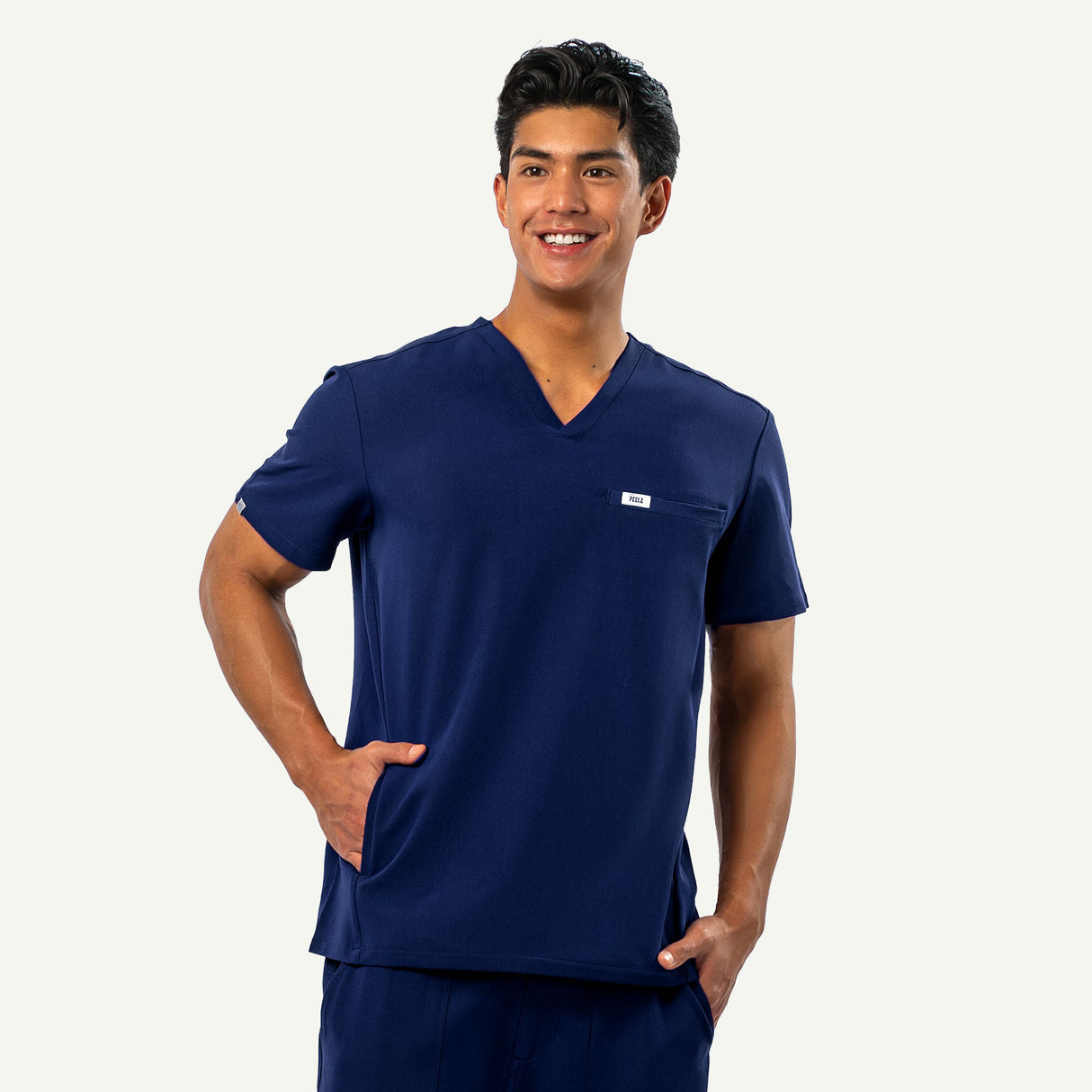 Peter 4-Pocket V-Neck Scrub Top