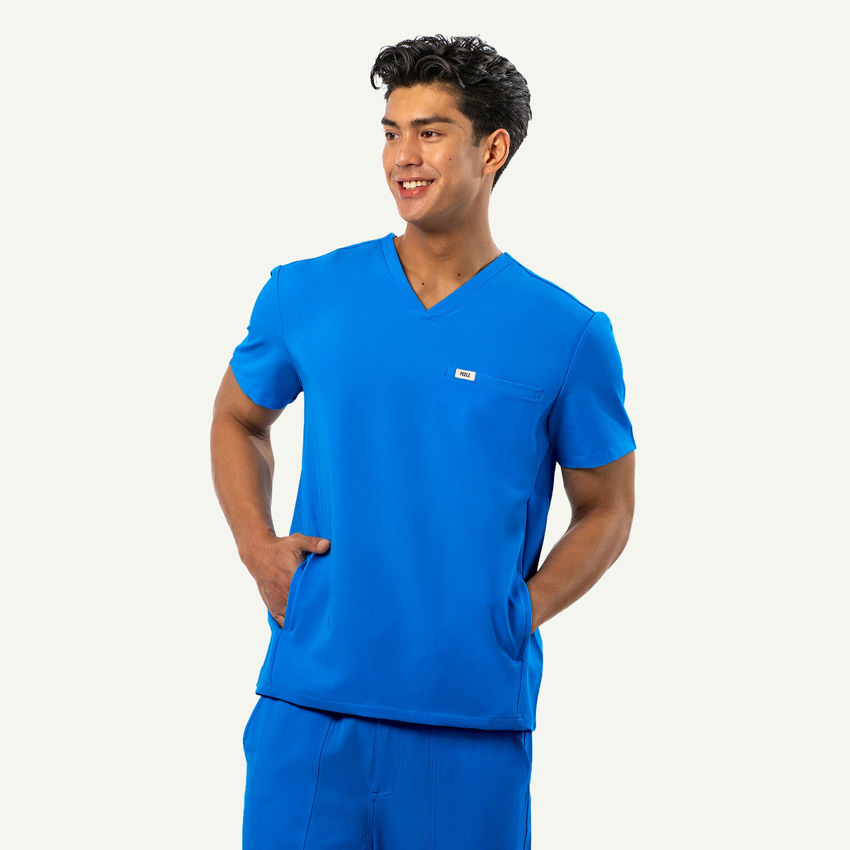 Peter 4-Pocket V-Neck Scrub Top