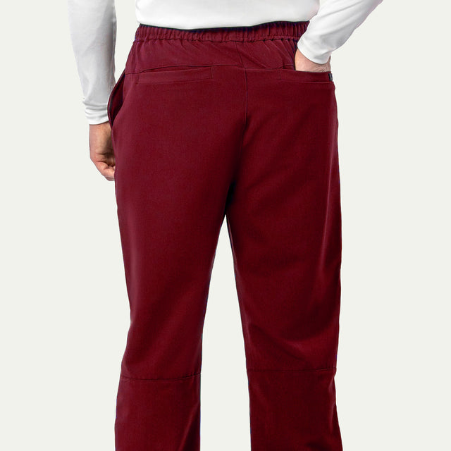 Ray 4-Pocket Elastic Bottom Scrub Pant - Long