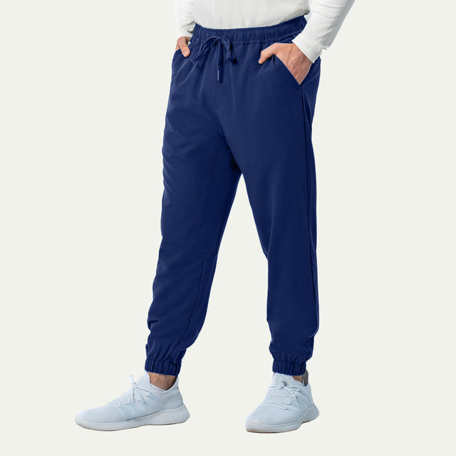 Ray 4-Pocket Elastic Bottom Scrub Pant - Long