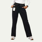 Sara 4-Pocket Straight Leg Scrub Pant - Petite