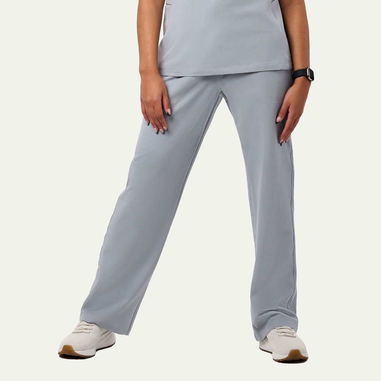 Sara 4-Pocket Straight Leg Scrub Pant - Petite