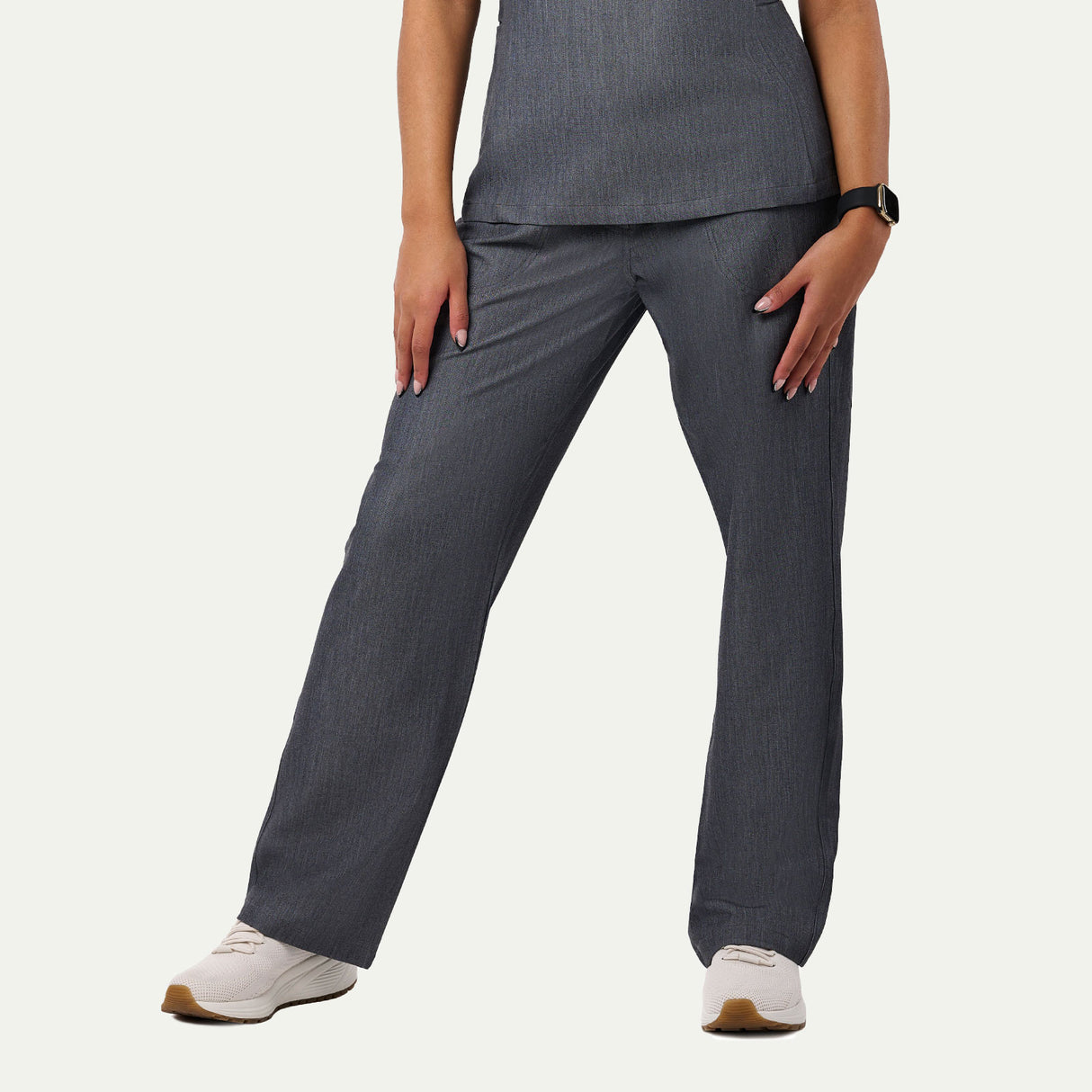 Sara 4-Pocket Straight Leg Scrub Pant - Petite