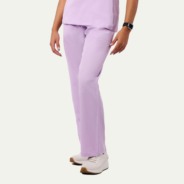 Sara  4-Pocket Straight Leg Scrub Pant - Regular
