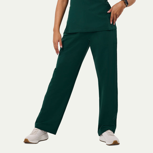 Sara 4-Pocket Straight Leg Scrub Pant - Tall