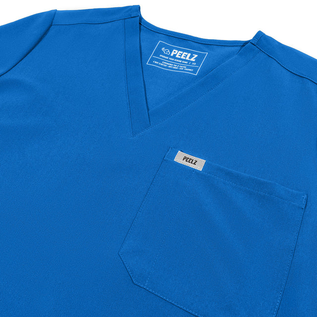 Sophia 2-Pocket V-Neck Scrub Top