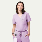 Sophia 2-Pocket V-Neck Scrub Top